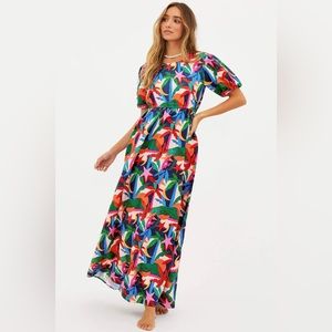 Beach Riot Weston Maxi Dress Royal Palm